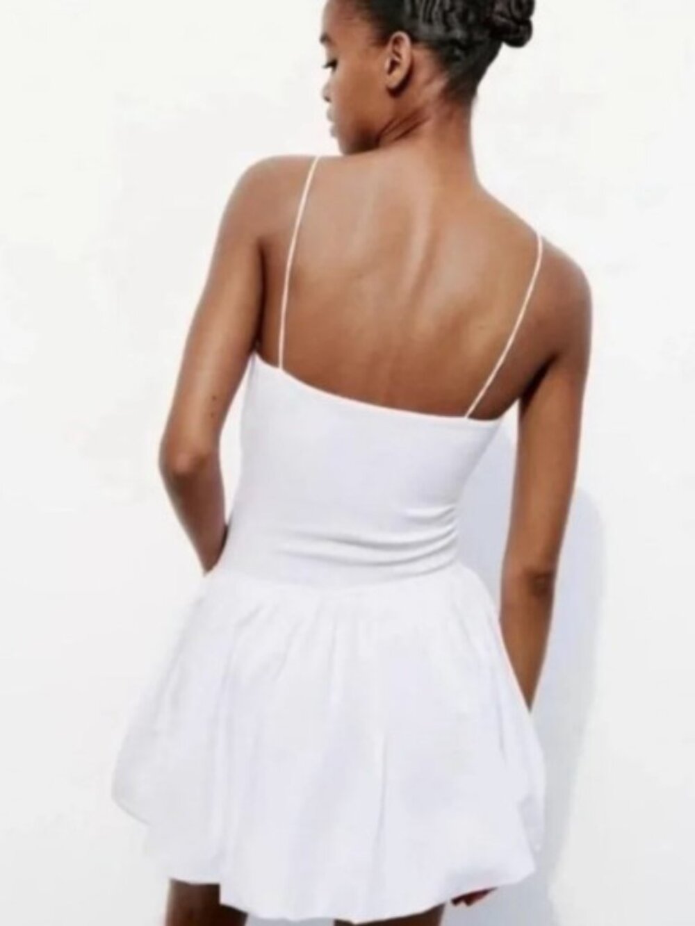 Zara Bubble Skirt Dress - Picture 2 of 6